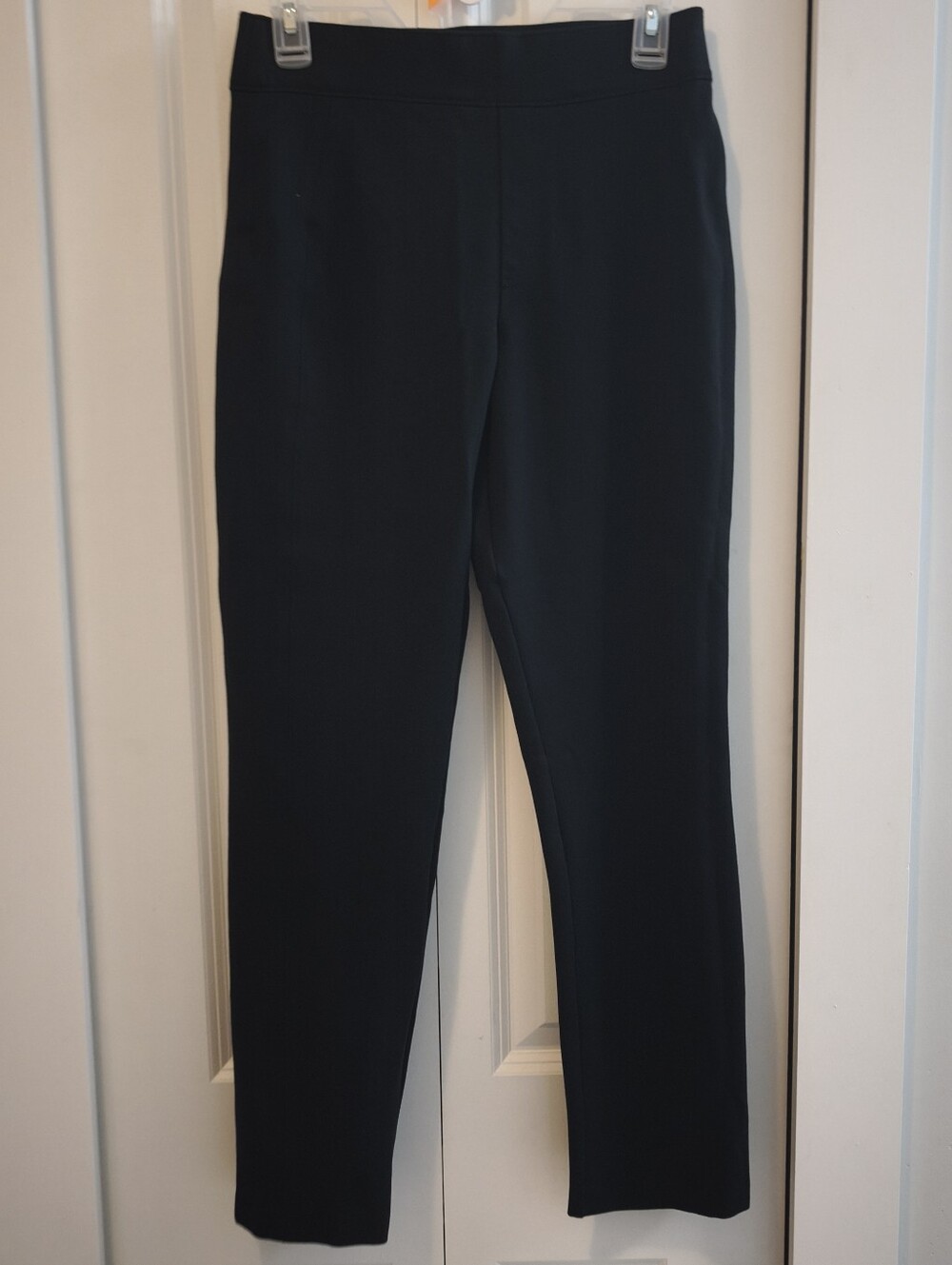 SPANX Black Ponte Pull-On Pants | Size Small